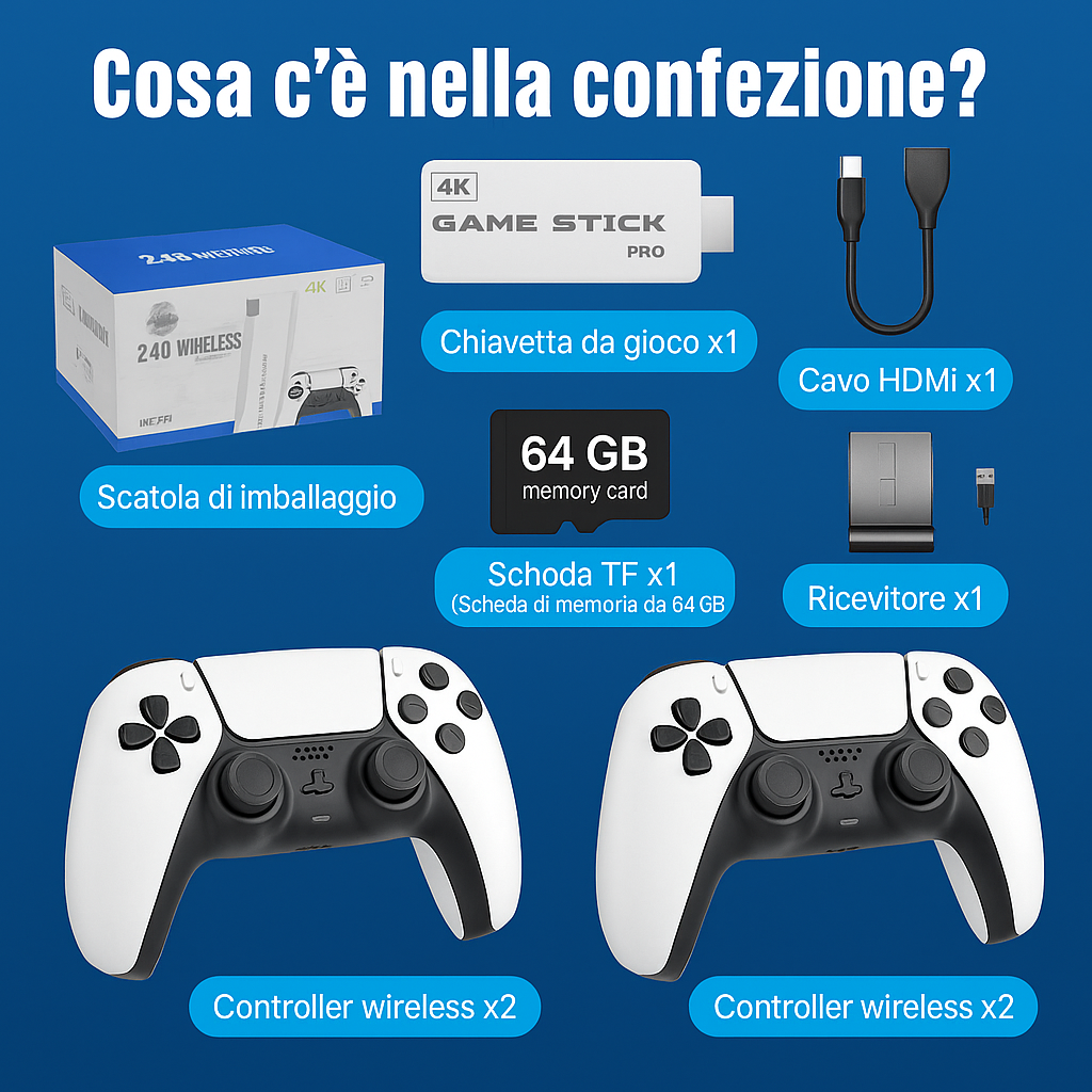 Console Retro Game Stick Pro™